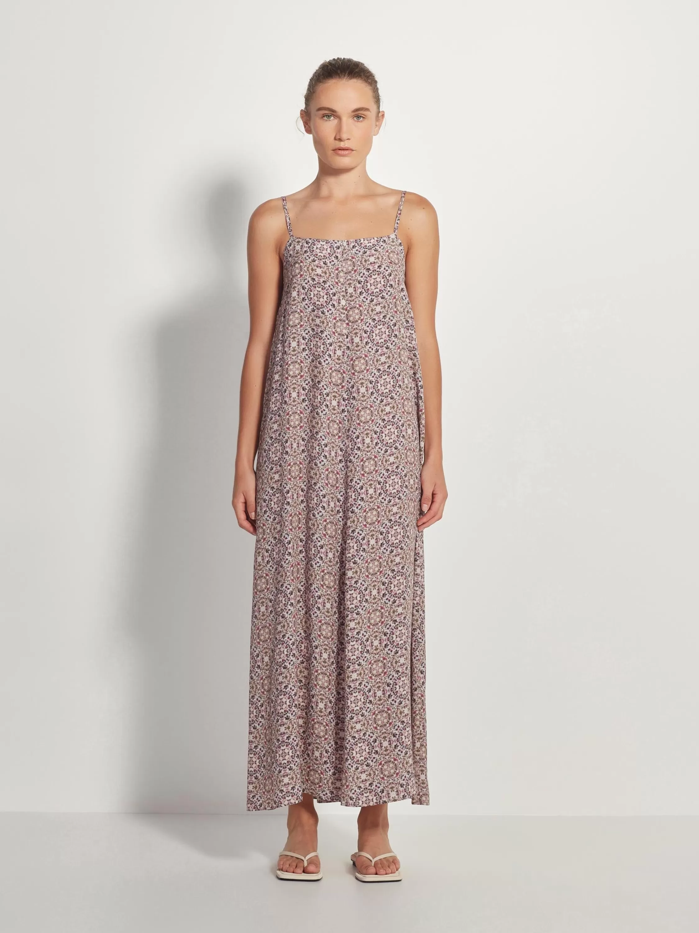 Dresses & Jumpsuits>Juliette Hogan August Slip Medina Silk Viscose Mosaic