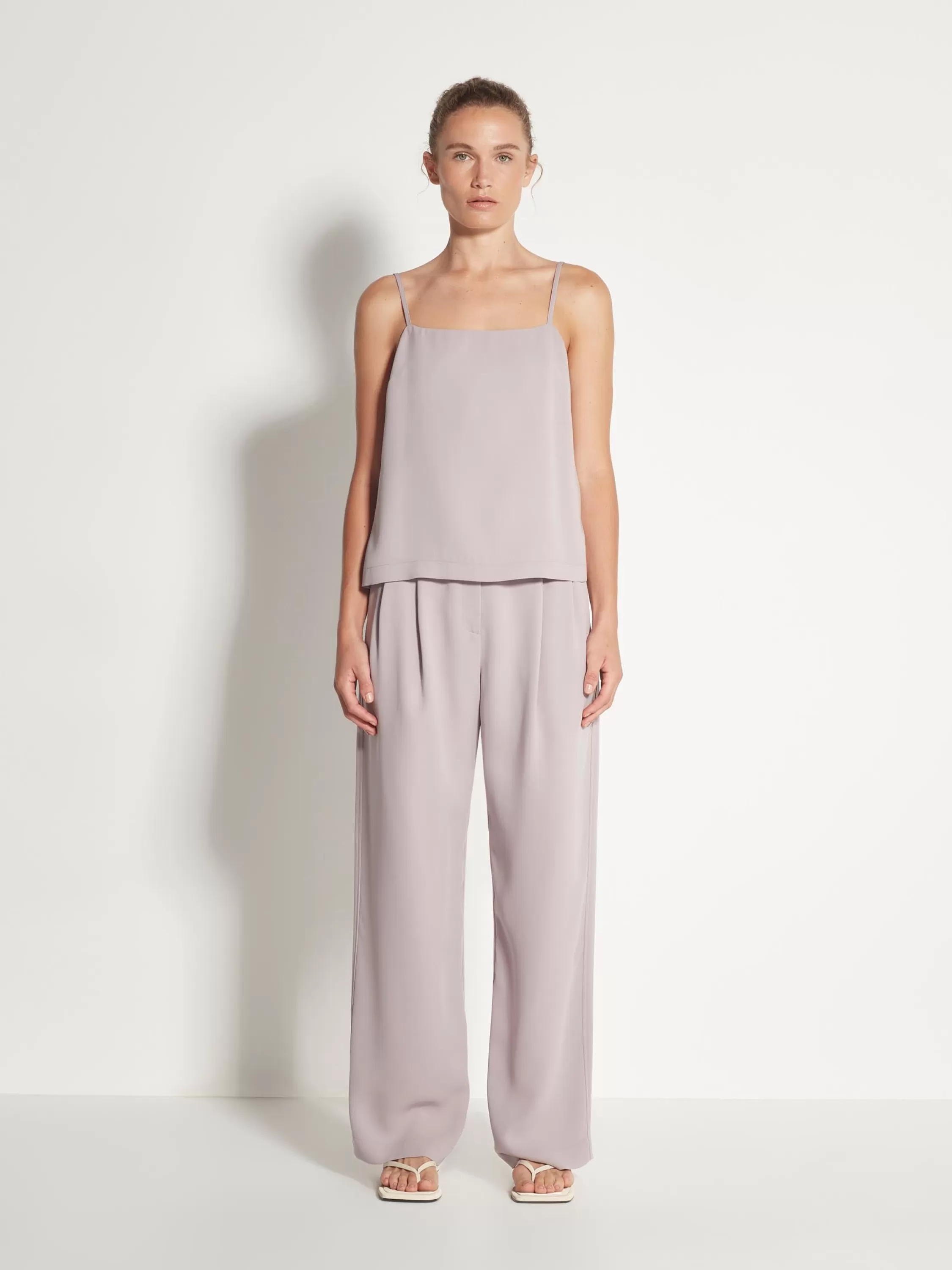 Tops & Tees>Juliette Hogan Best Cami Luxe Suiting Lilac