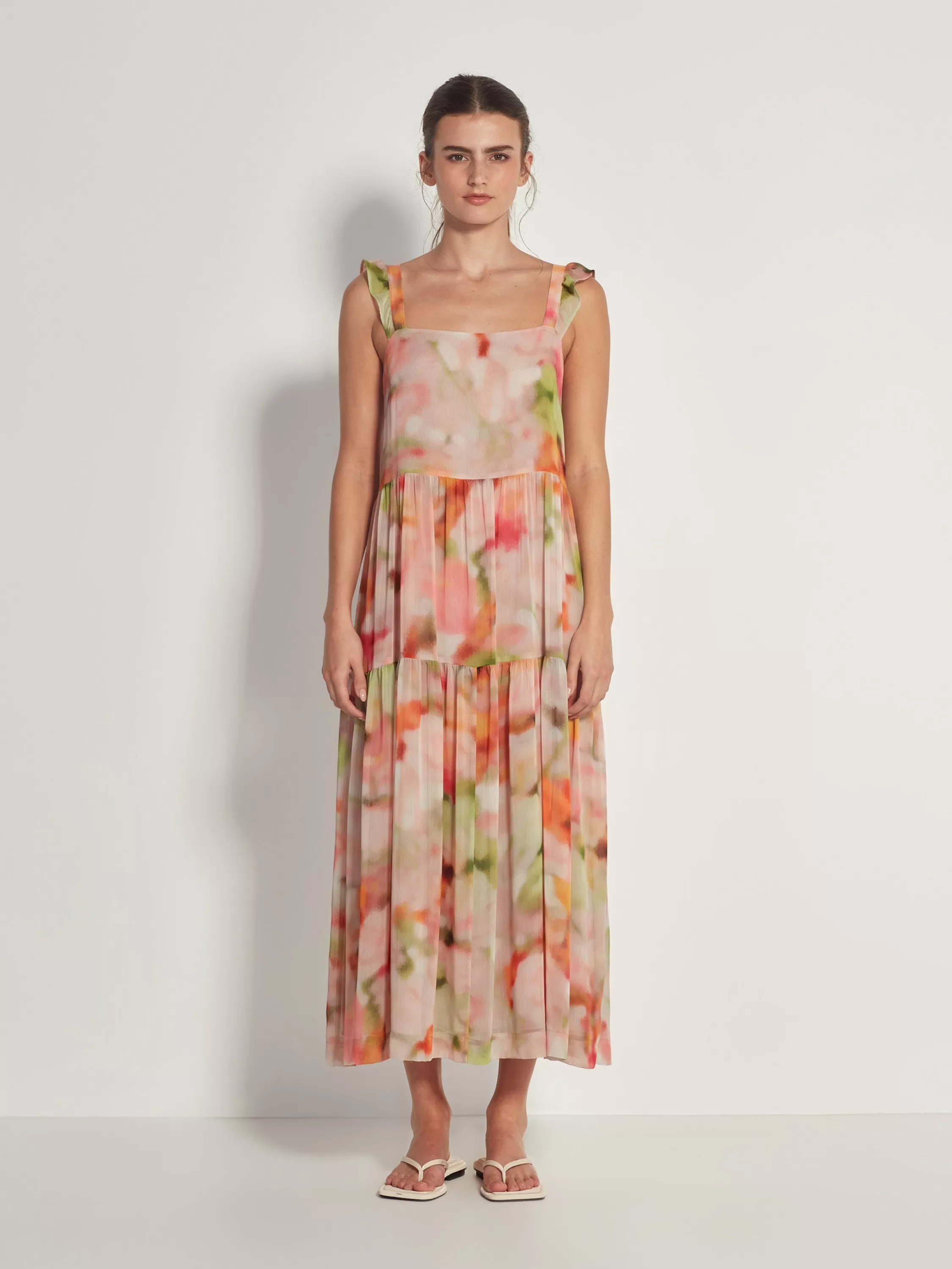 Dresses & Jumpsuits>Juliette Hogan Billie Dress Spring Crush Citrus