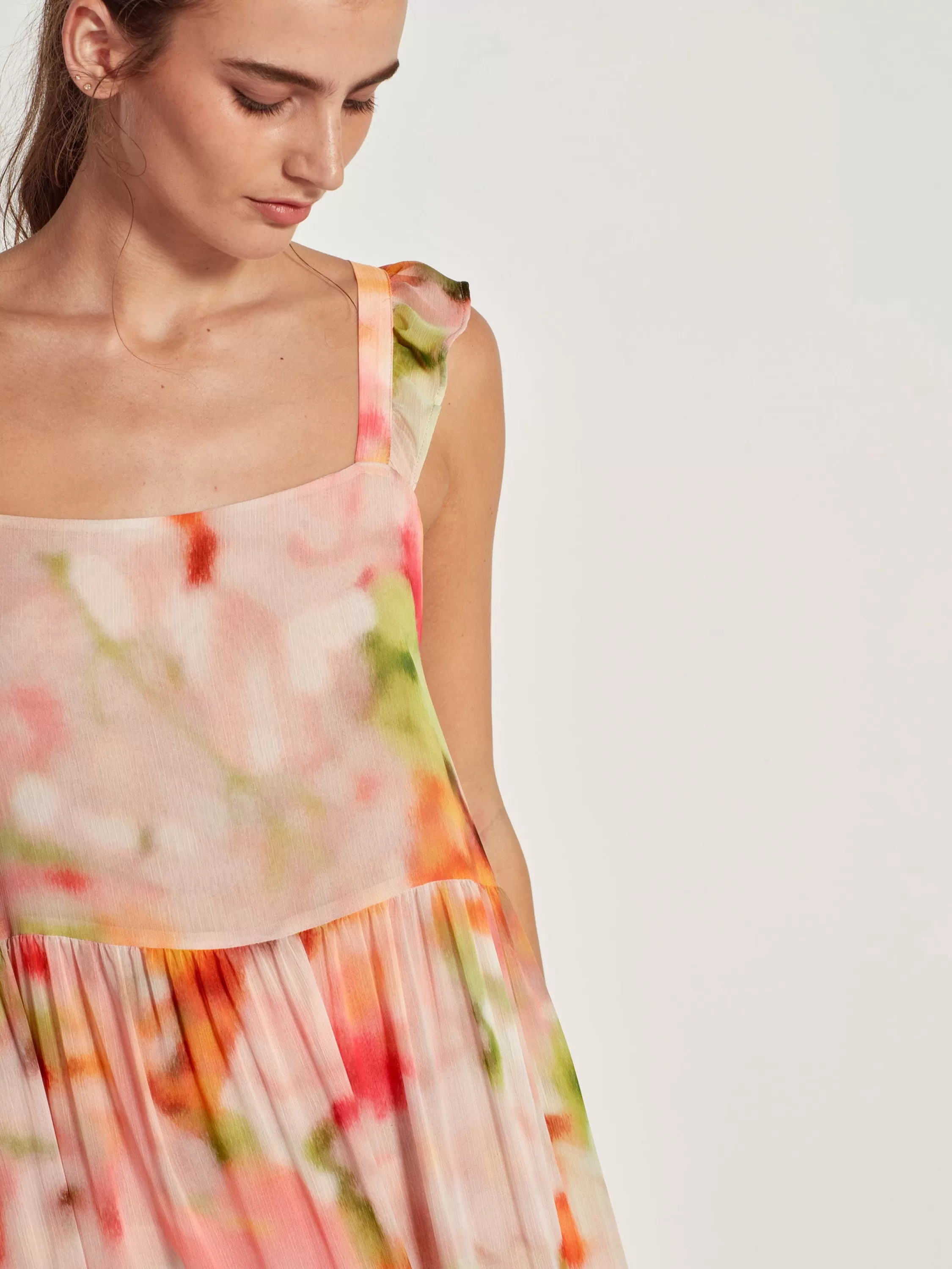 Dresses & Jumpsuits>Juliette Hogan Billie Dress Spring Crush Citrus