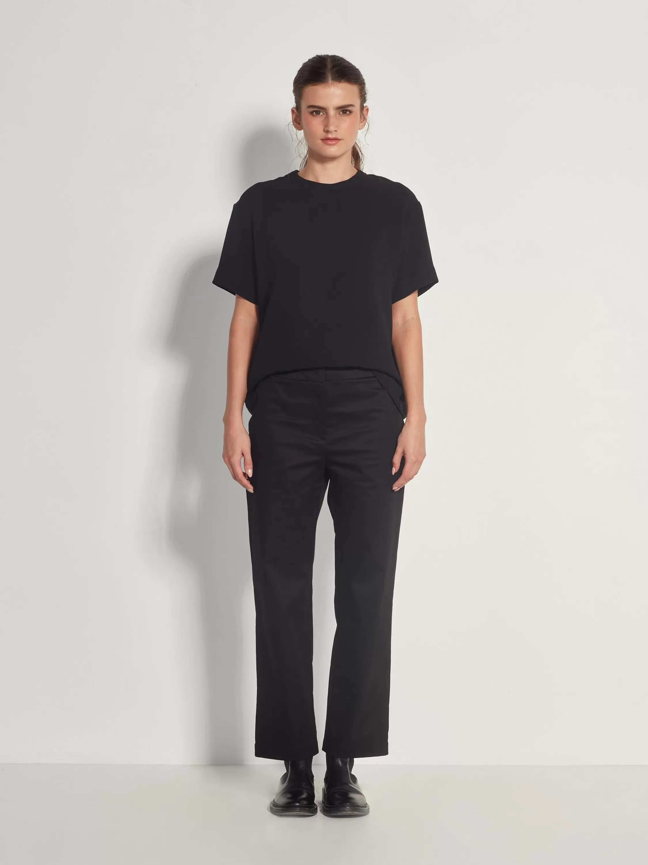 Trousers>Juliette Hogan Chino Pant Chino Drill Black