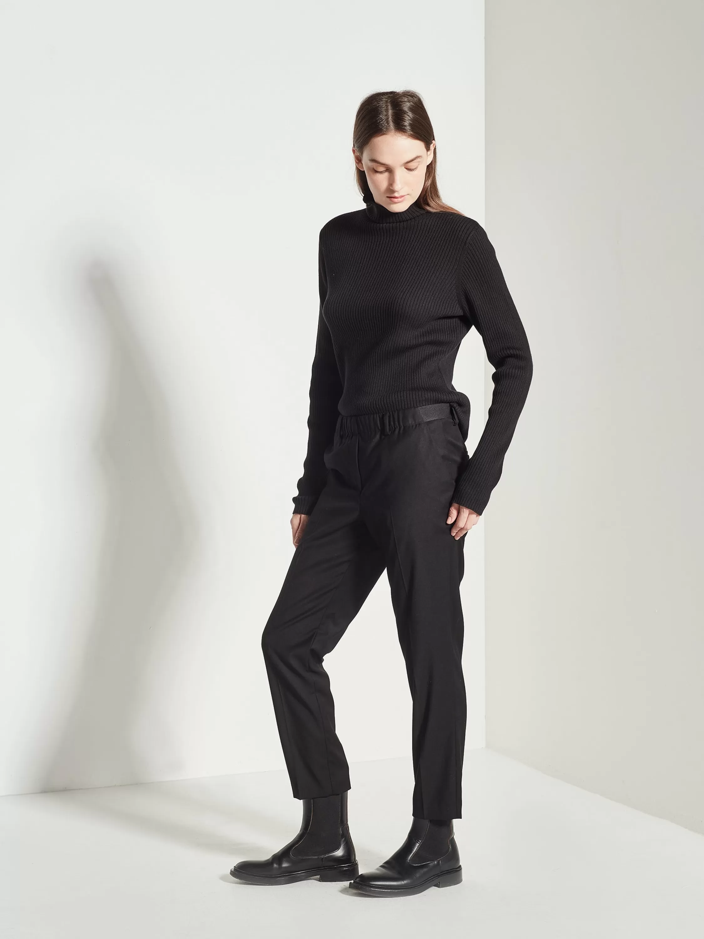 Trousers>Juliette Hogan Complete Pant Soft Suiting Black