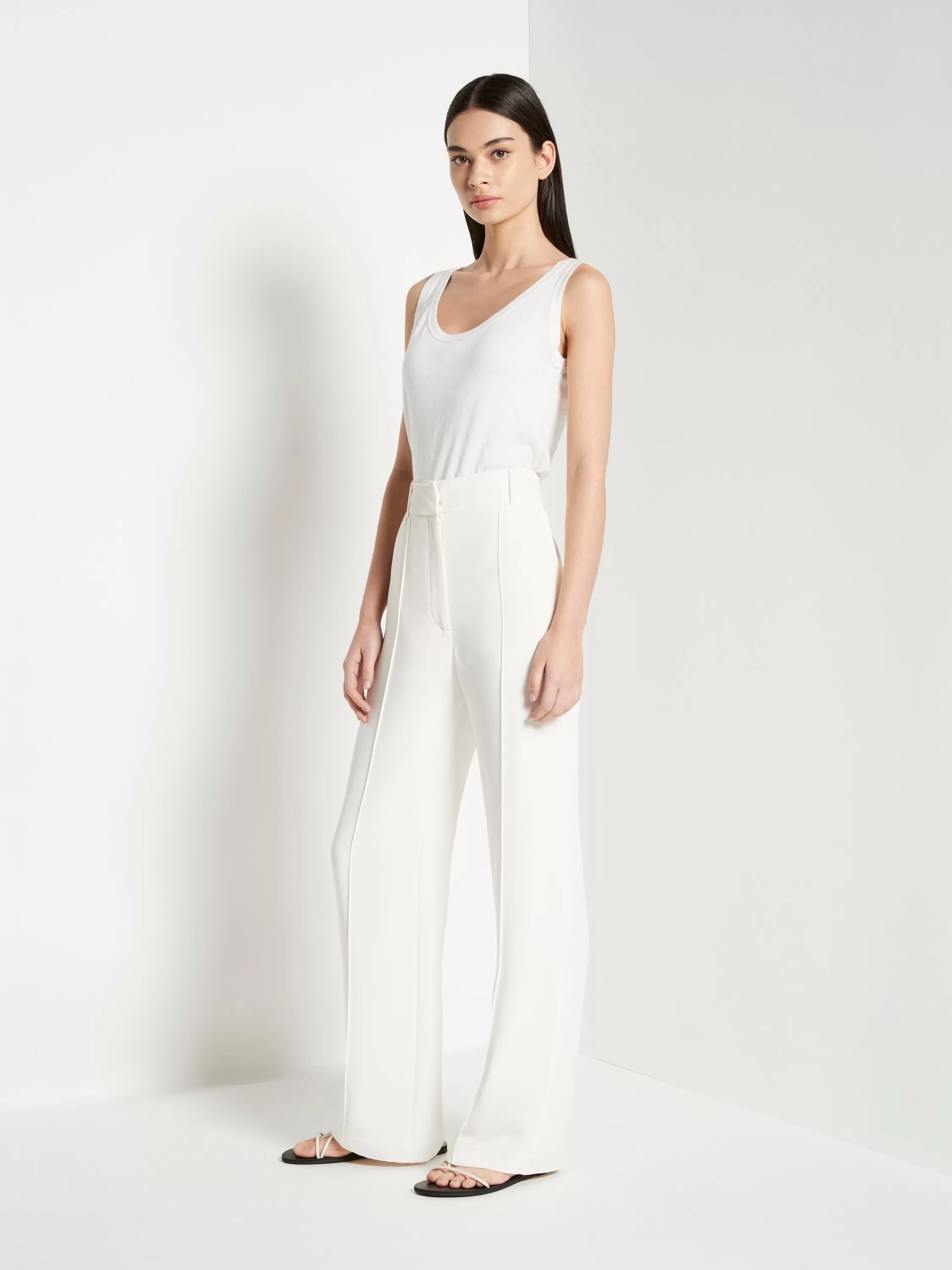 Knitwear>Juliette Hogan Jhl Bodysuit Luxe Cotton Cashmere Snow