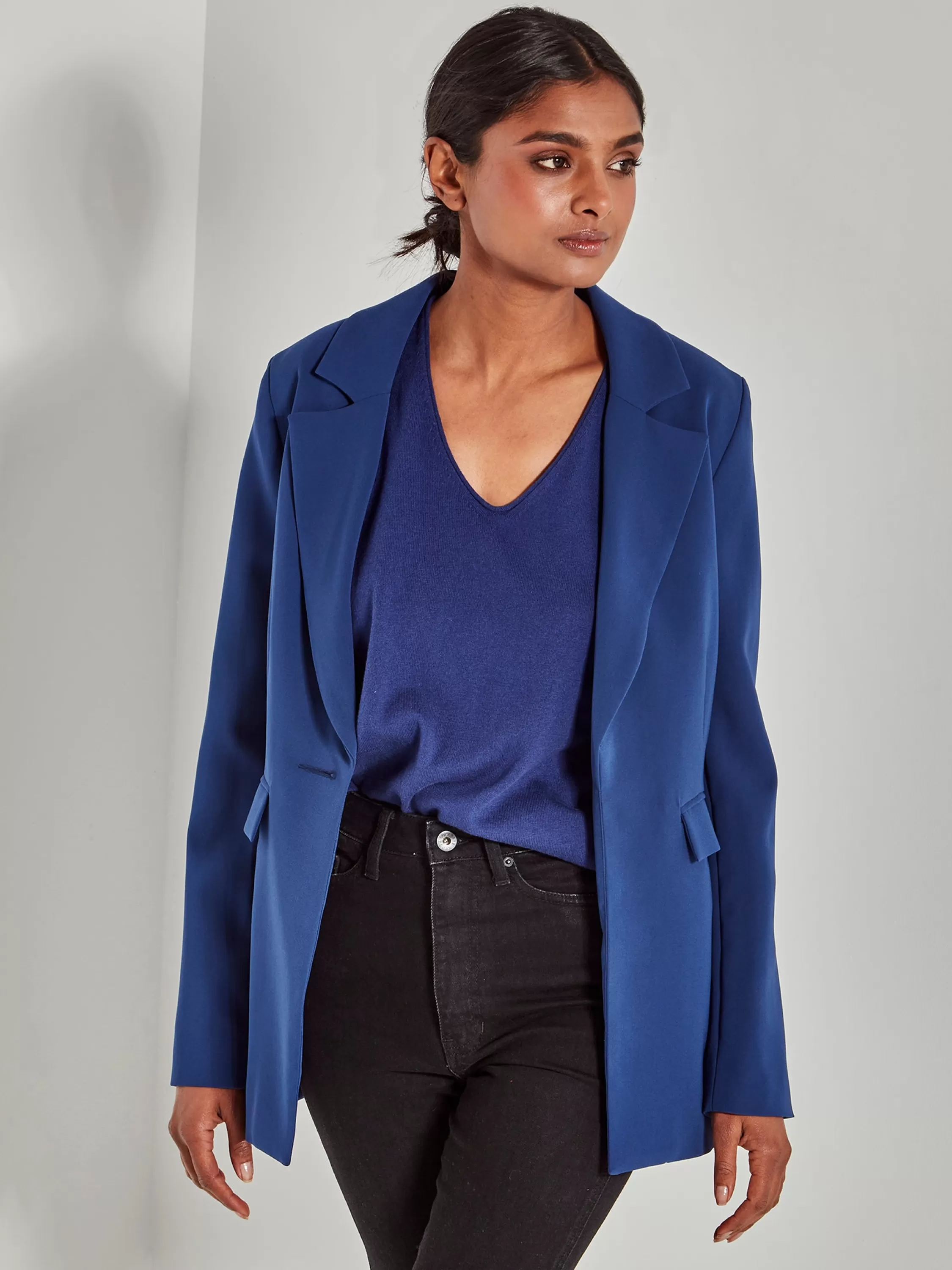 Knitwear>Juliette Hogan Jhl V-Neck T Fine Cotton Cashmere Tropez