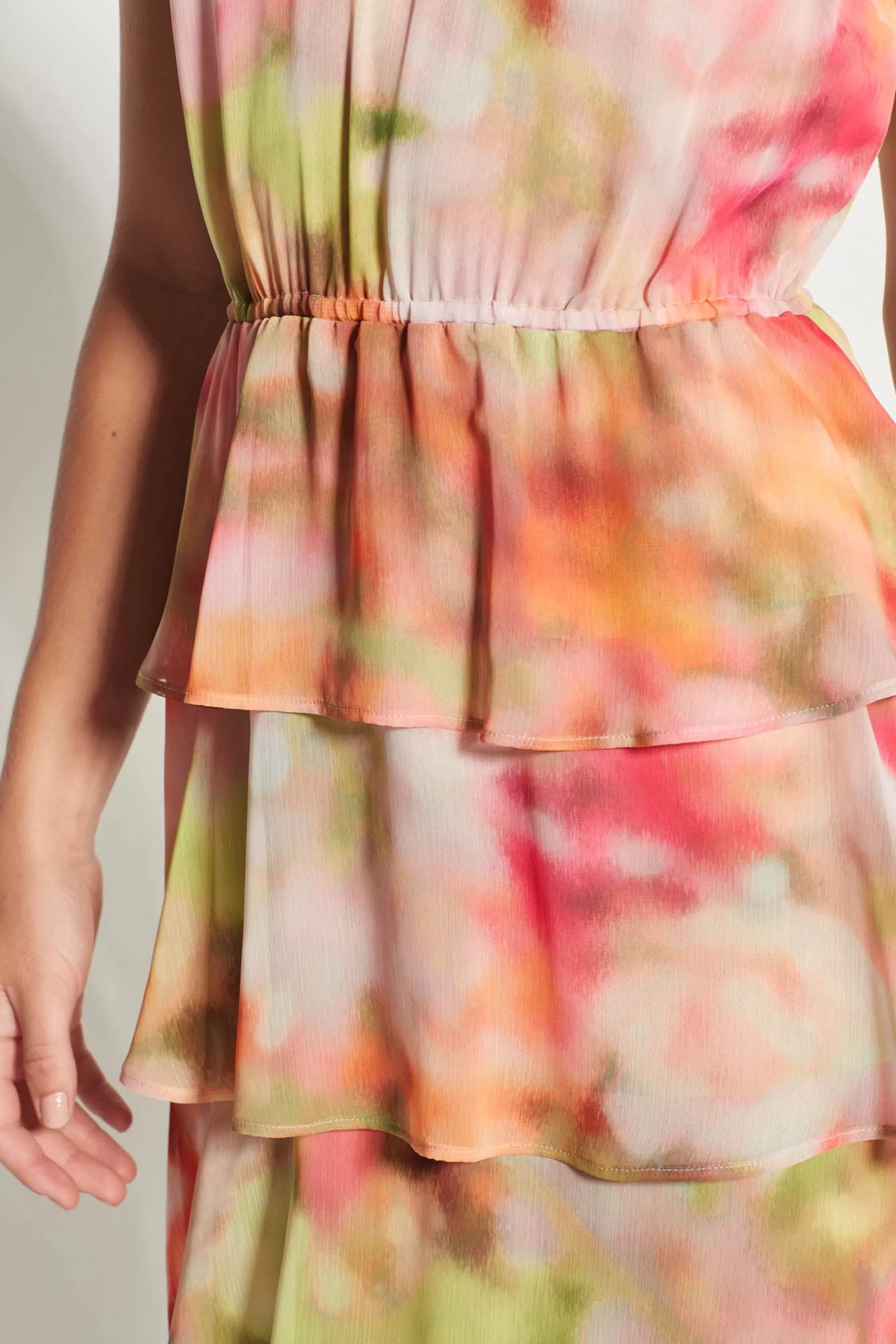 Dresses & Jumpsuits>Juliette Hogan Magdalena Dress Spring Crush Citrus