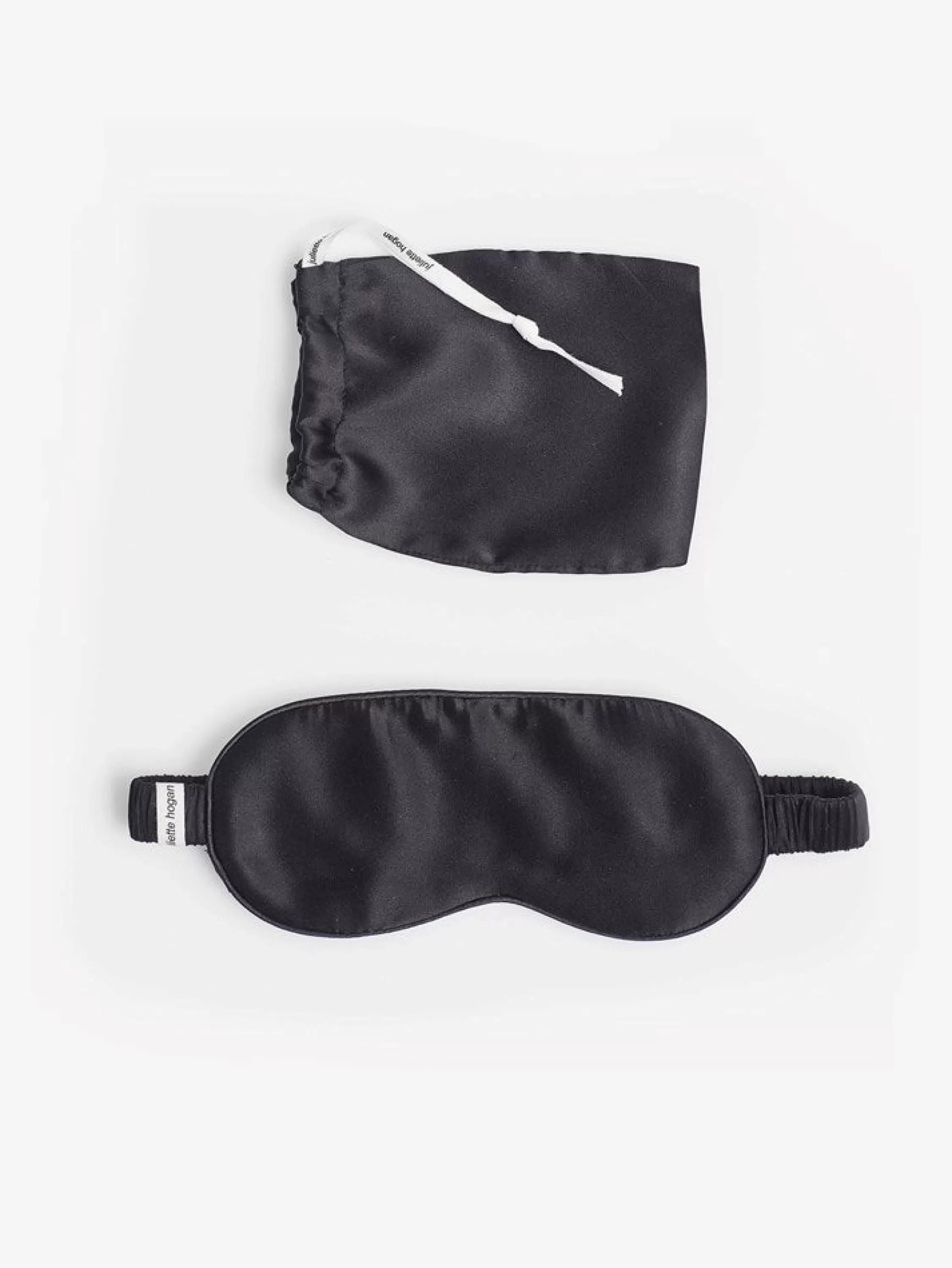 Accessories>Juliette Hogan Silk Eyemask Made In China Black